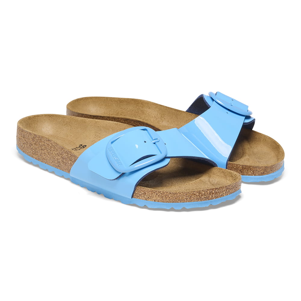 Birkenstock Madrid Big Buckle Birko-Flor Patent - view 2