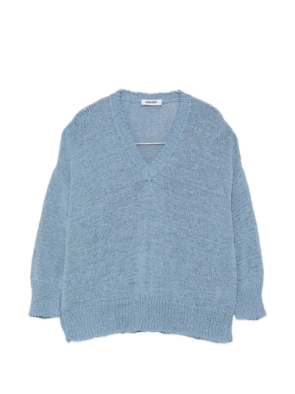 Base Cotton blend sweater – Cotton 61%, Nylon 39%