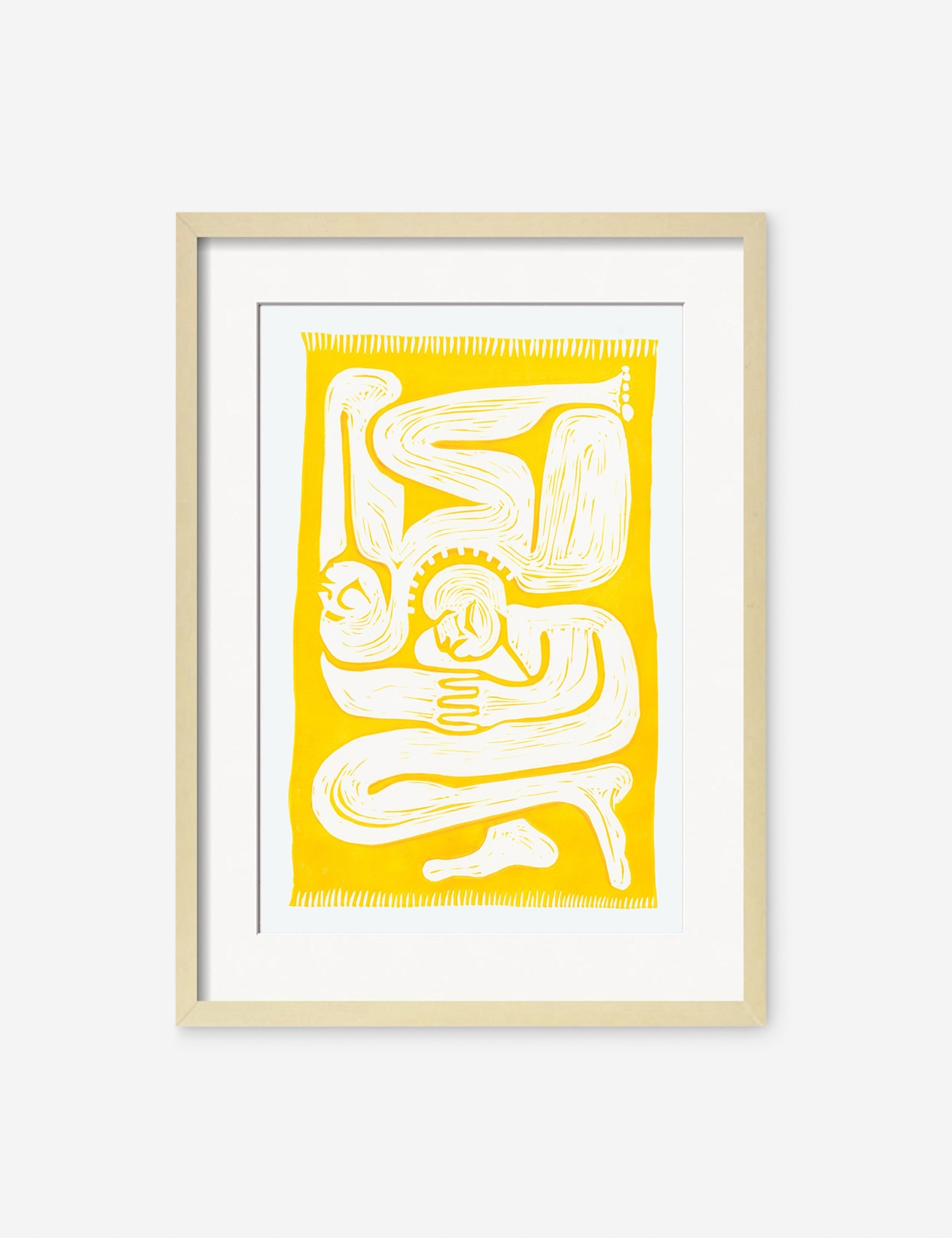 Lulu and Georgia Cloudgazers Print by Adrian Brandon - view 4