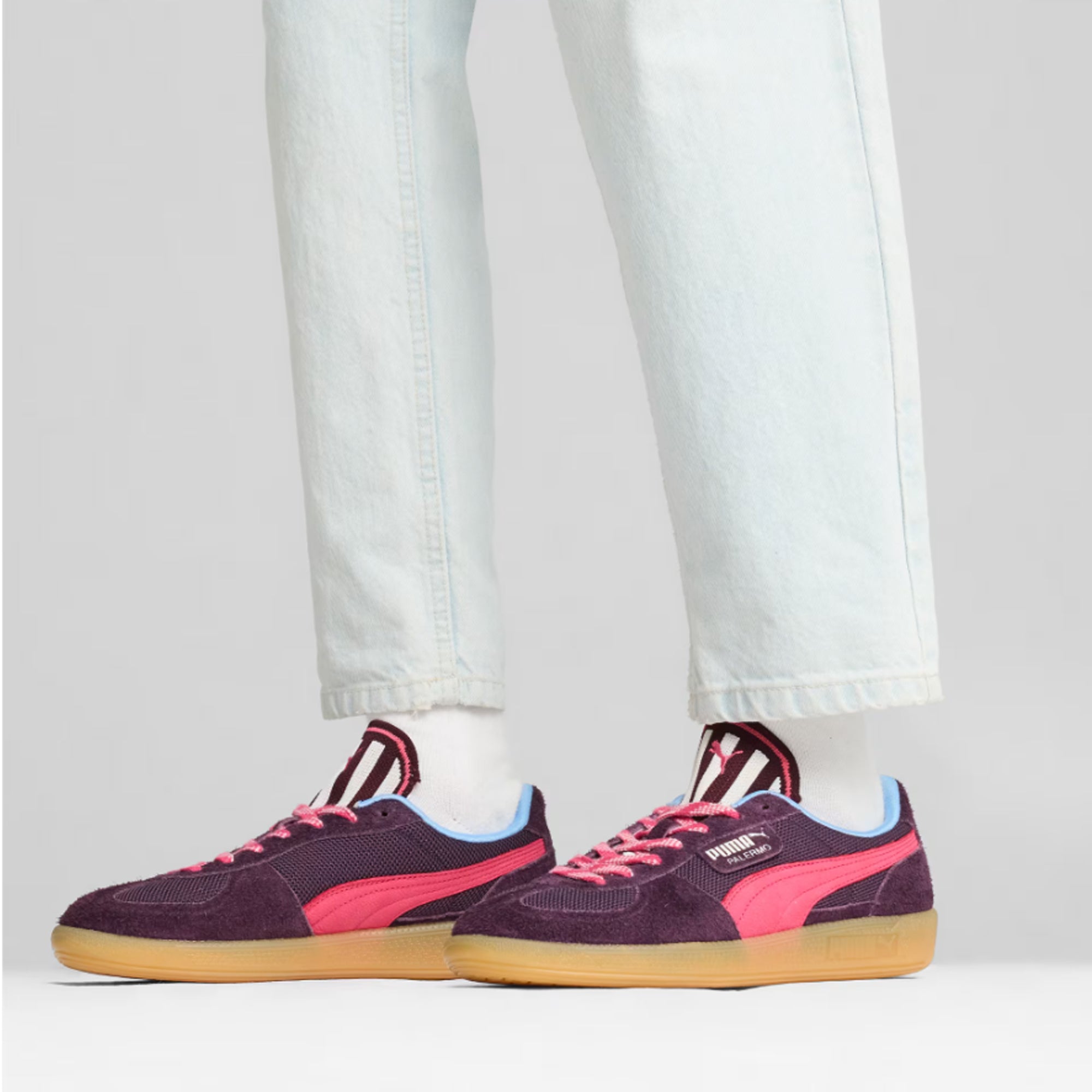 Puma | Palermo Supertifo { Midnight Plum-puma Pink - view 7