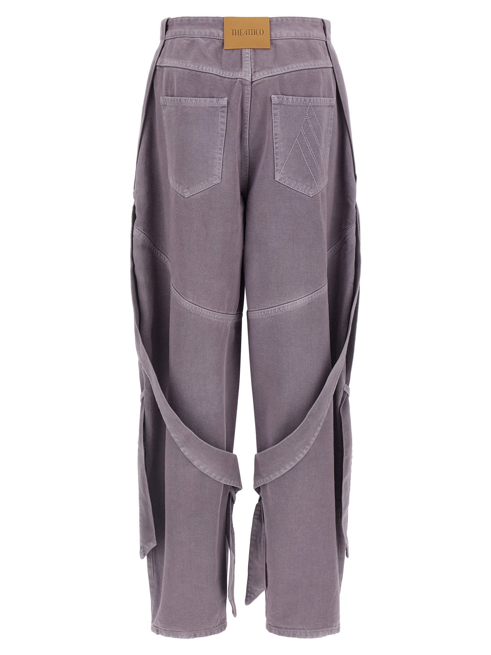 The Attico Garment-dyed Jeans – 100% cotton - view 2