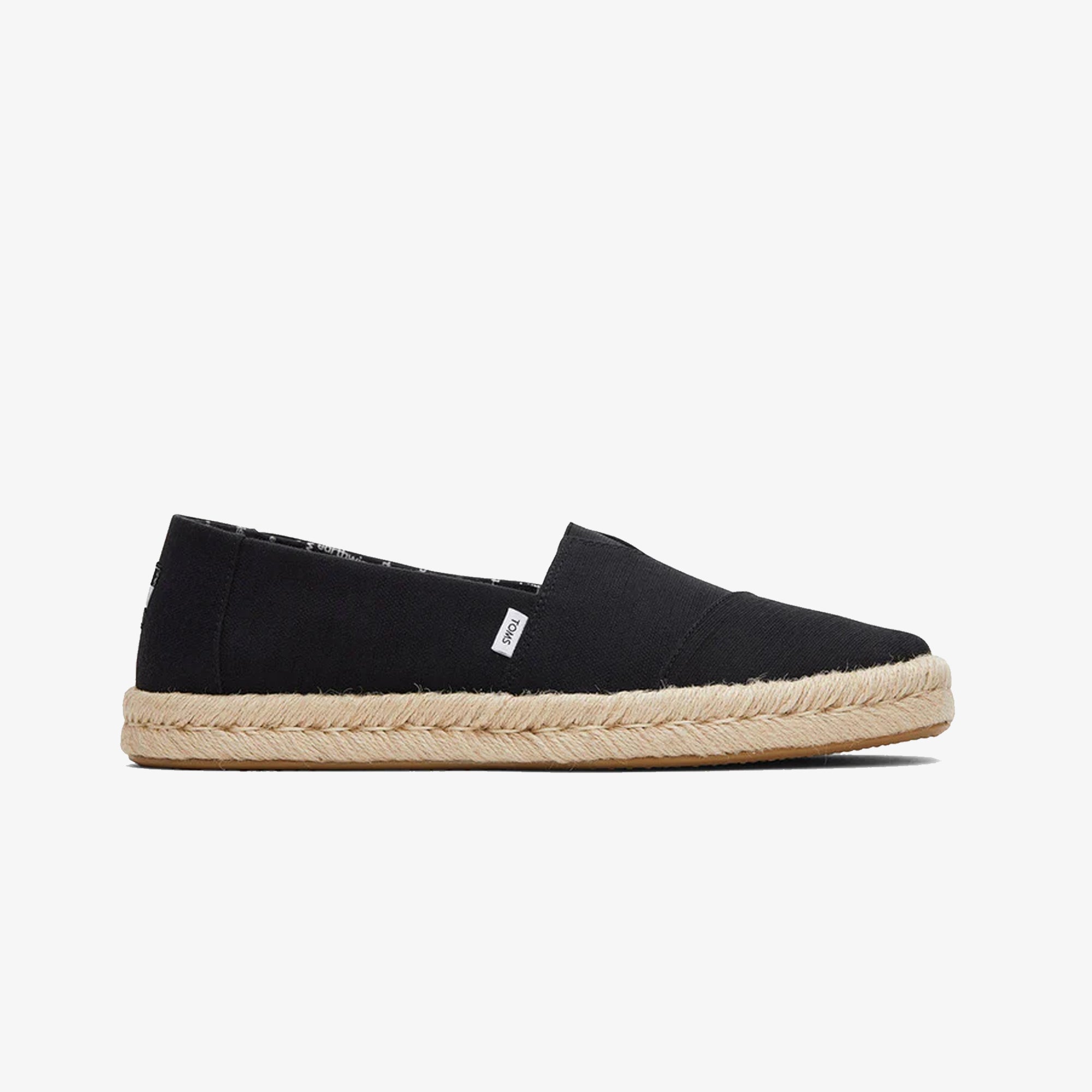 Toms | JUTE WRAP ESPADRILLES { BLACK