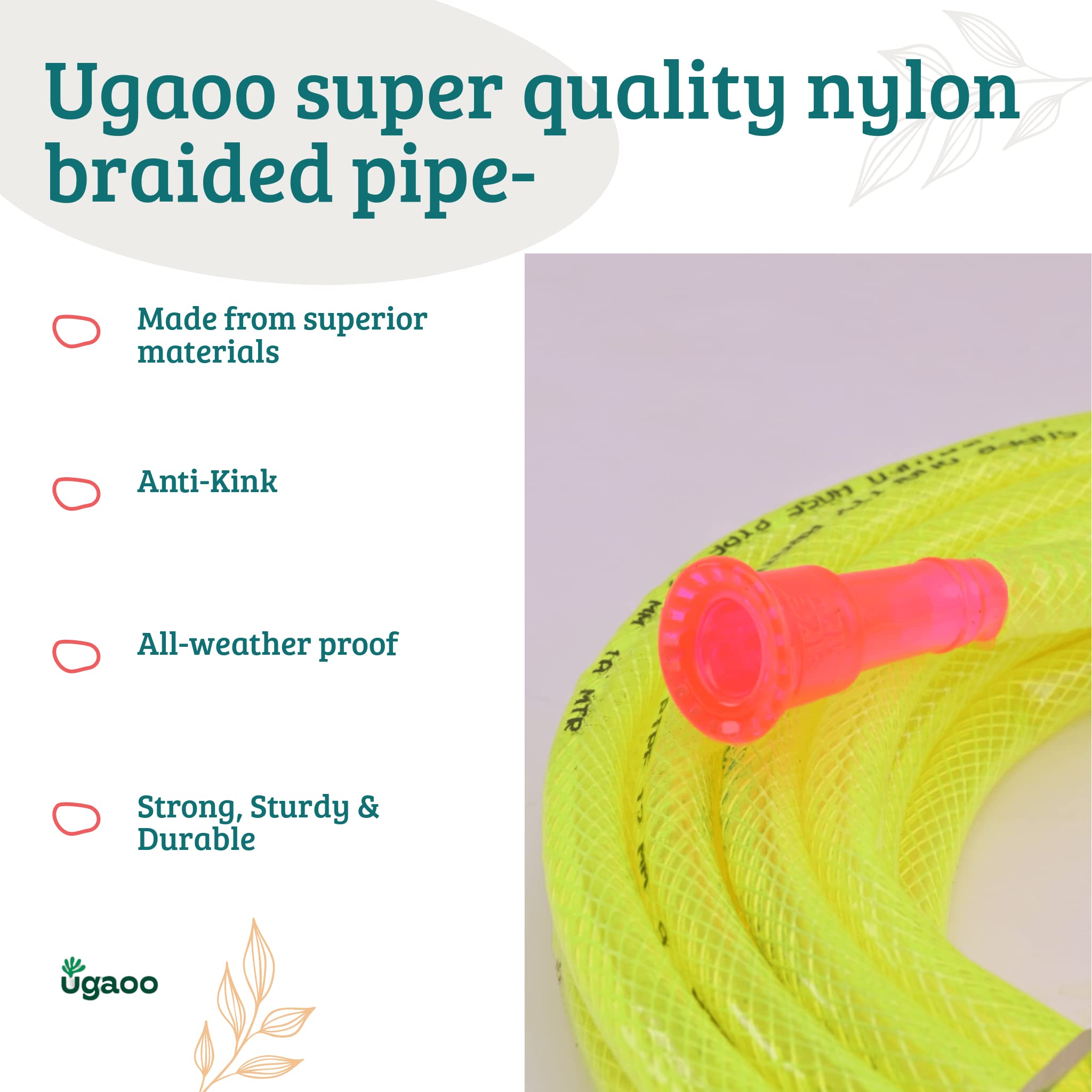 Ugaoo PVC Unbreakable Hose Pipe For Garden - view 4