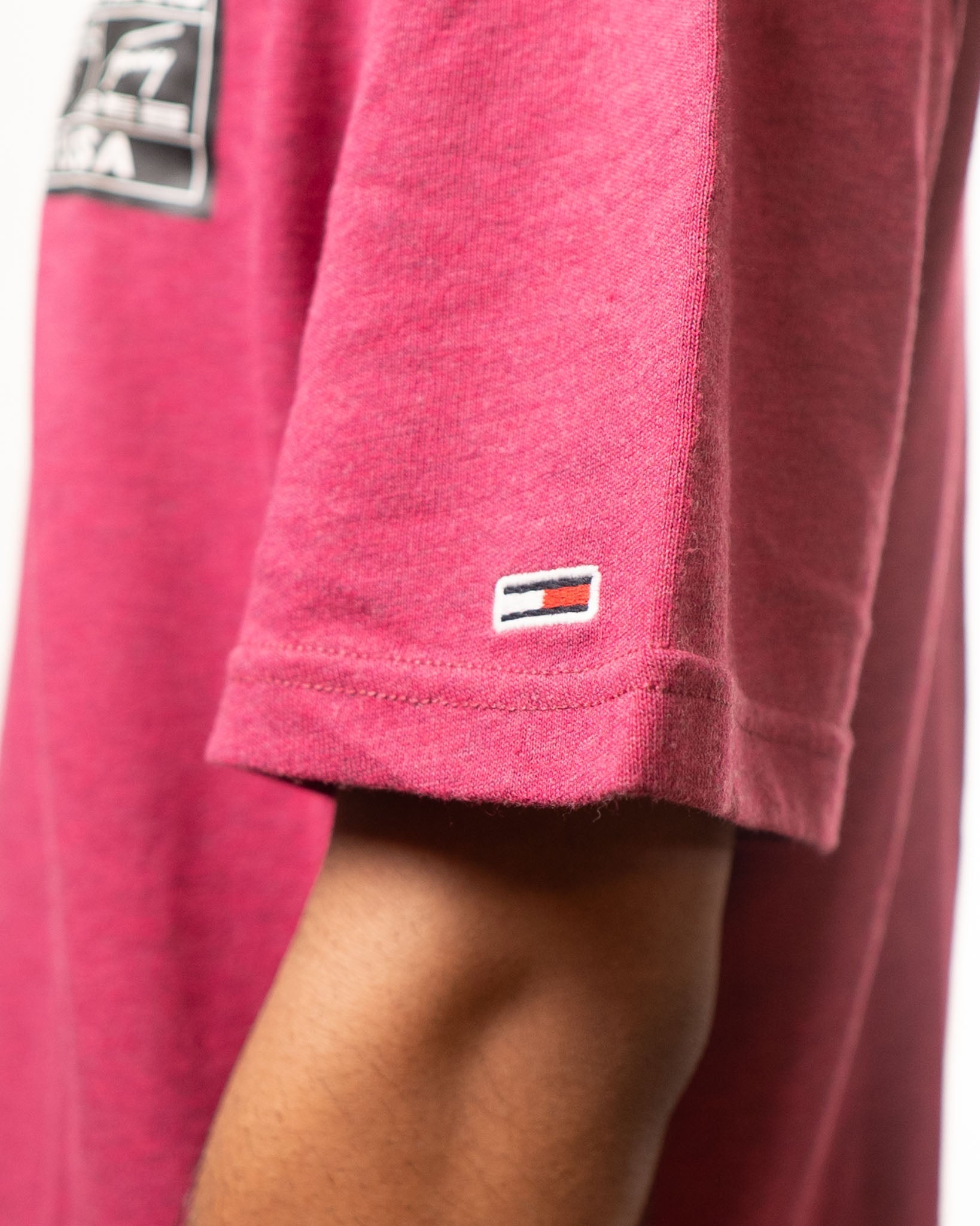 Tommy Hilfiger Pink Crewneck Tshirt - view 4