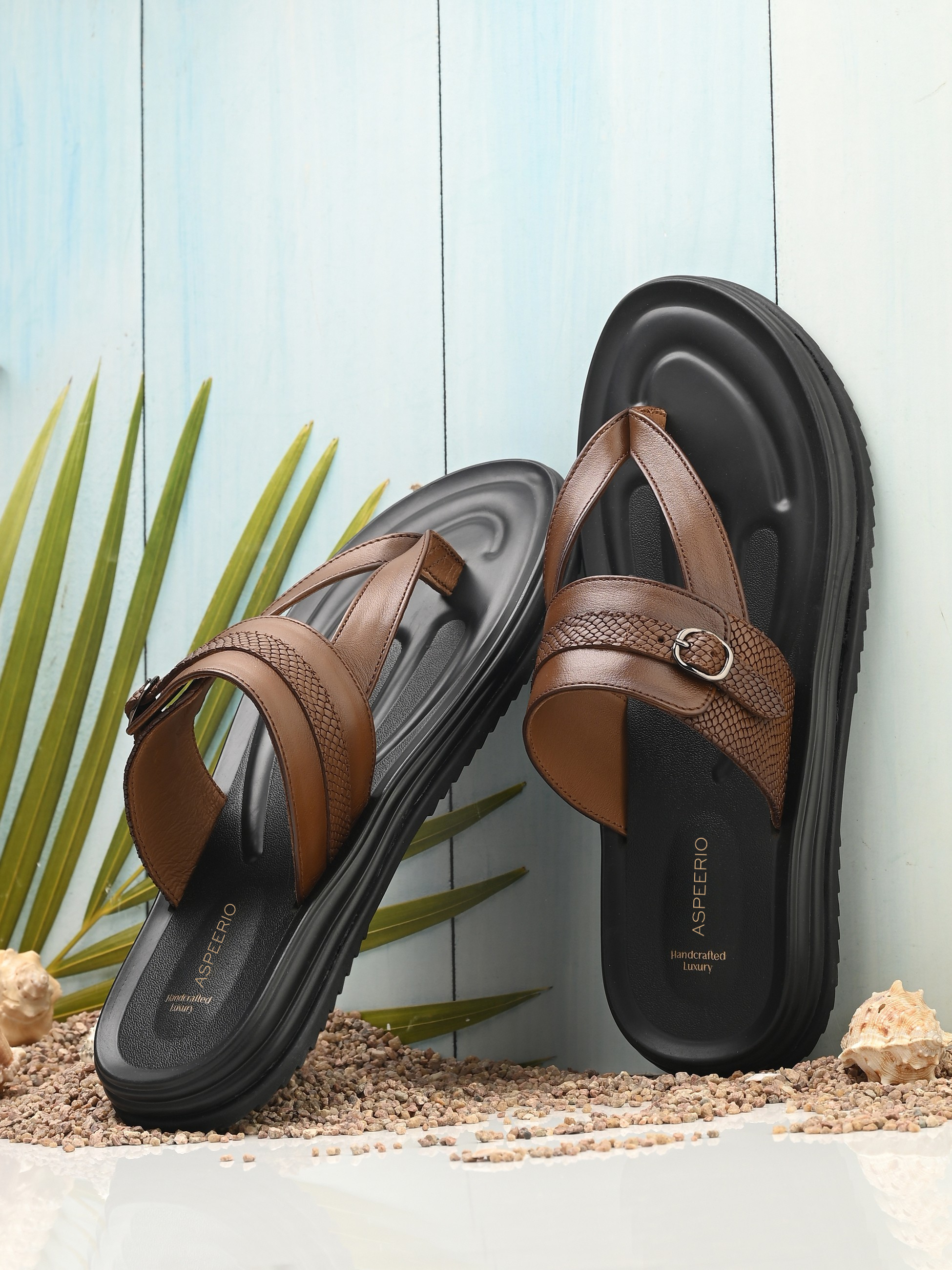 Egoss Shoes Comet Leather Slippers by Aspeerio - view 13