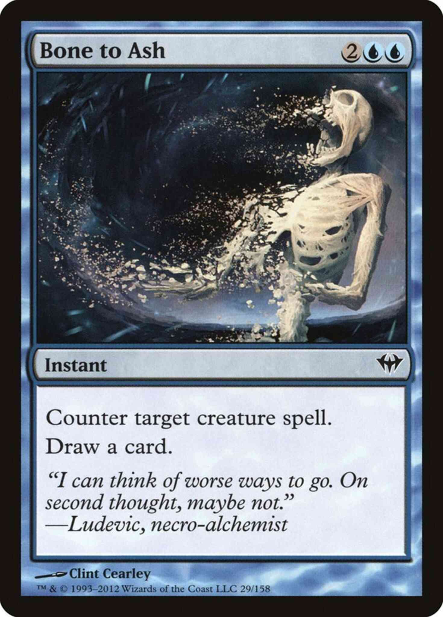Magic Bone to Ash [29] [Dark Ascension] [Non-Foil]