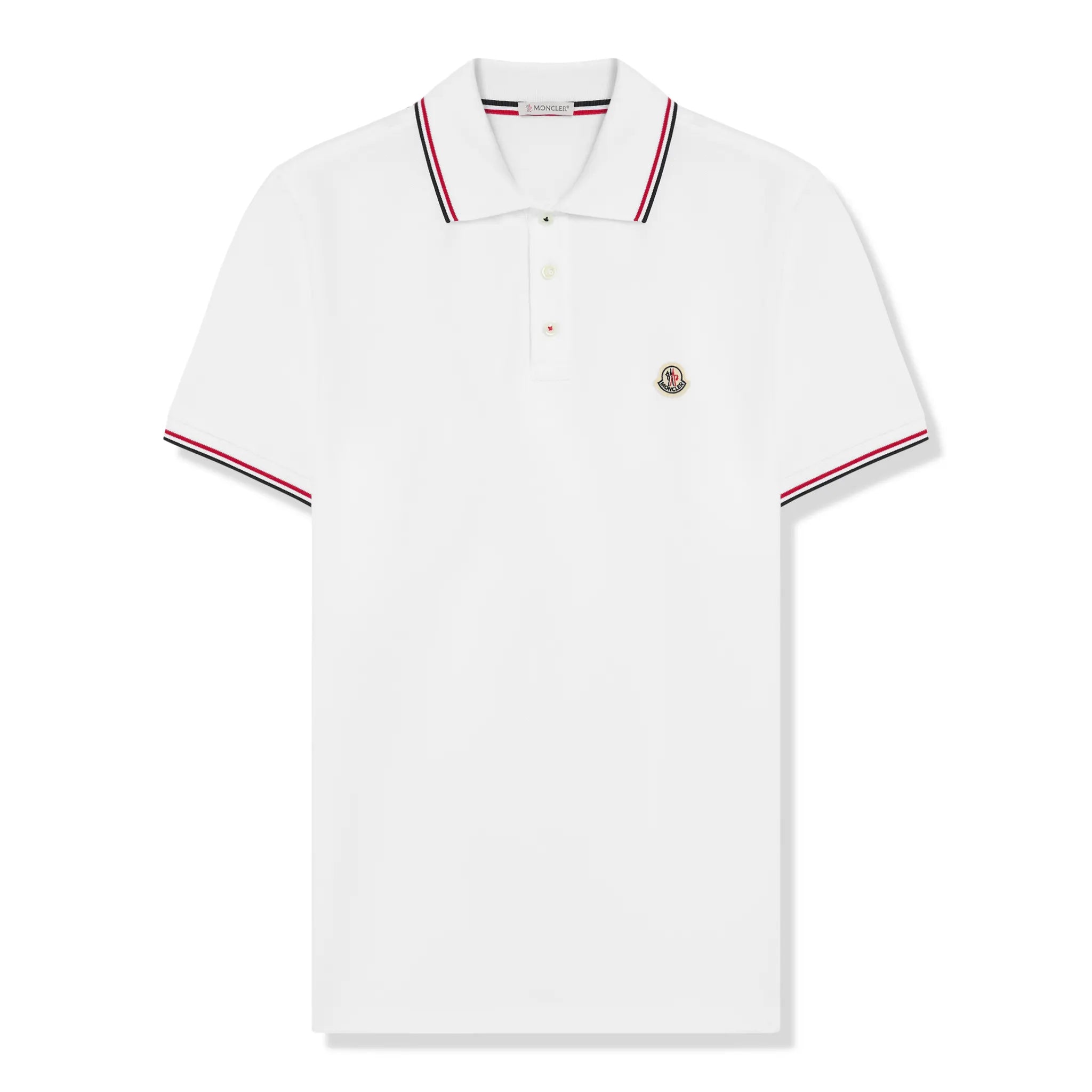 Moncler Logo Cotton Maglia Polo Shirt