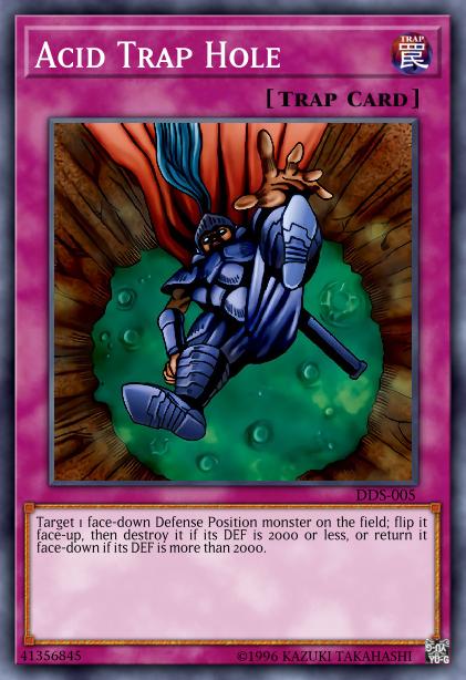 Yu-Gi-Oh! Acid Trap Hole - SOI-ENSE1 - Secret Rare - Limited