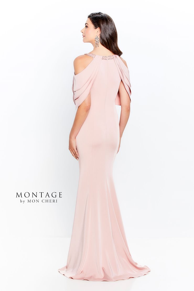 Montage 120906 Beaded Long Evening Gown Formal Dress - view 2