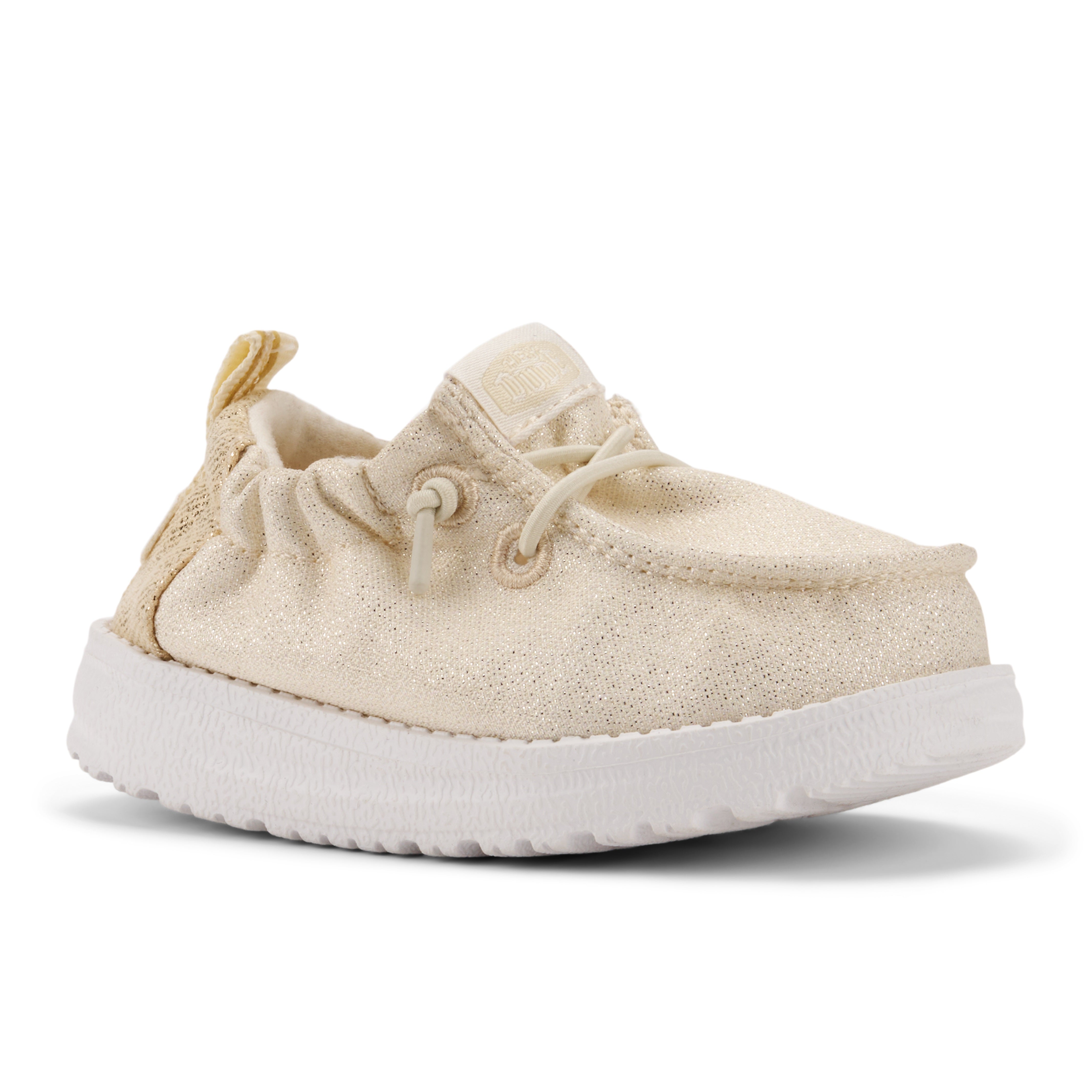 HEYDUDE shoes LILDUDE Infant Slip On Novelty - Champagne Glitter - view 7