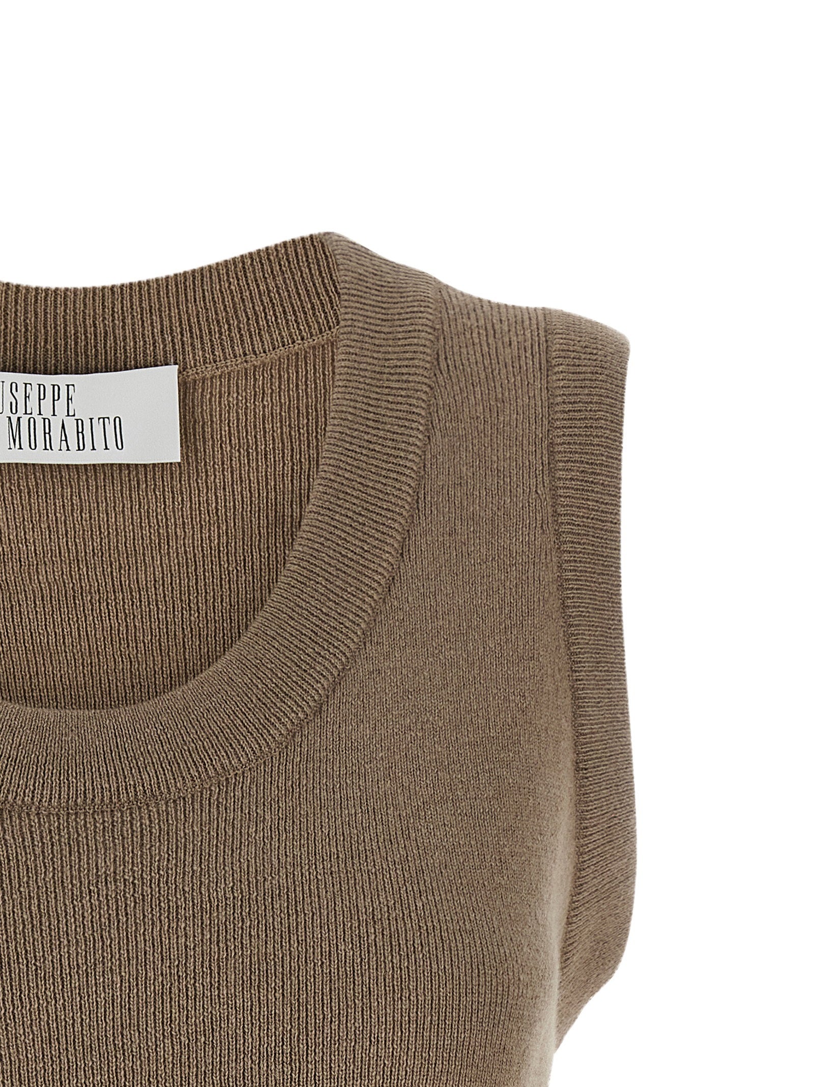 Giuseppe Di Morabito Jewel Brooch Top – 100% virgin wool - view 3