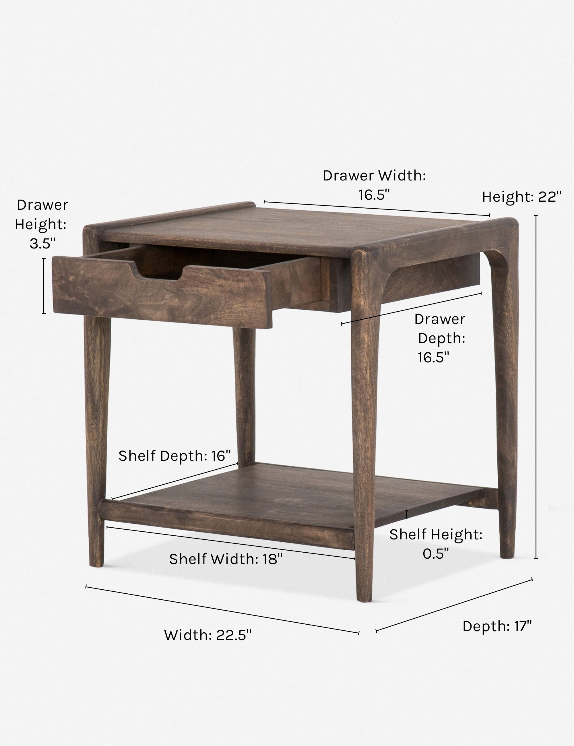 Lulu and Georgia Chaya Nightstand - view 7