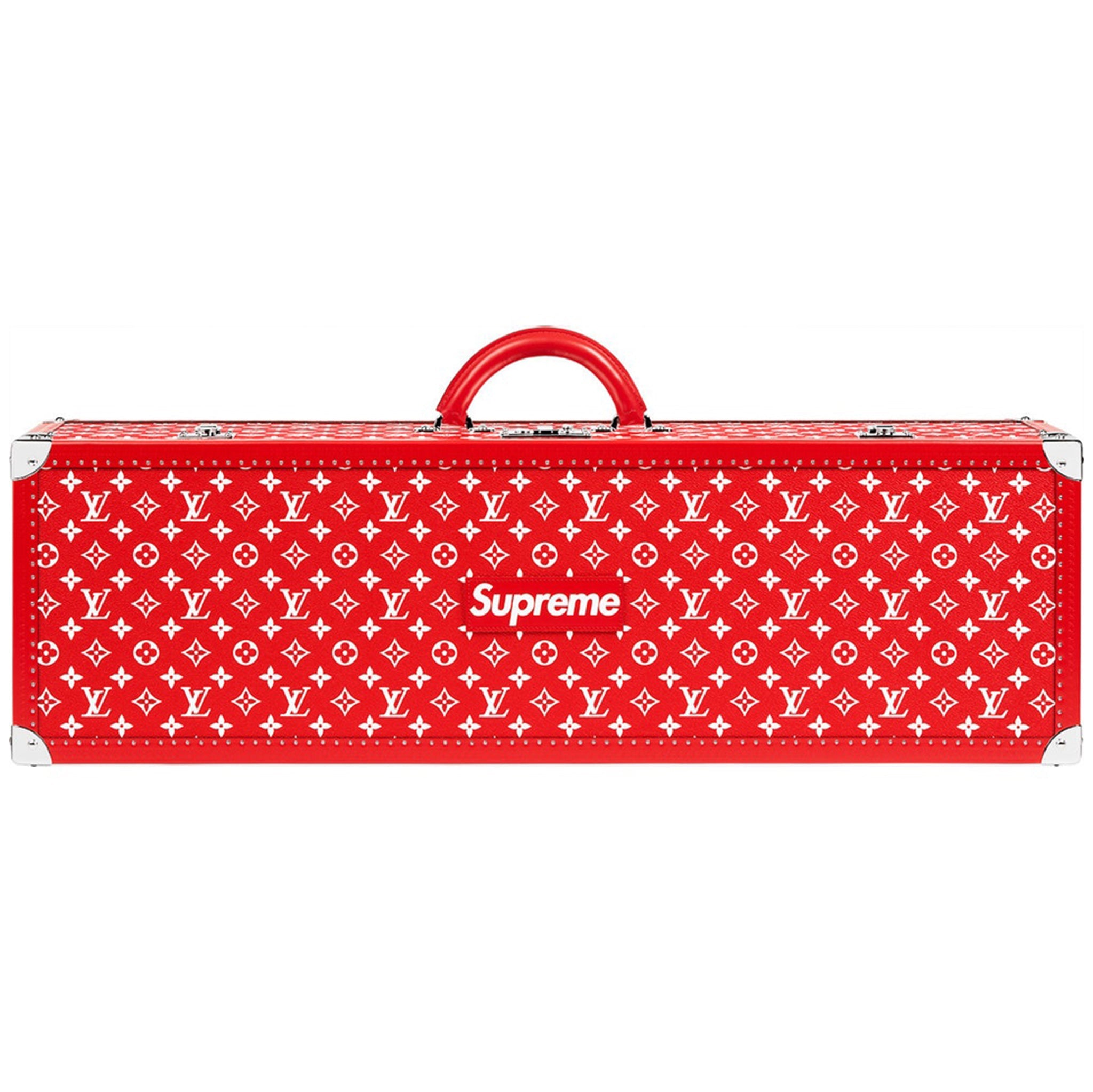 Supreme X Louis Vuitton Skateboard Trunk – Red - view 2