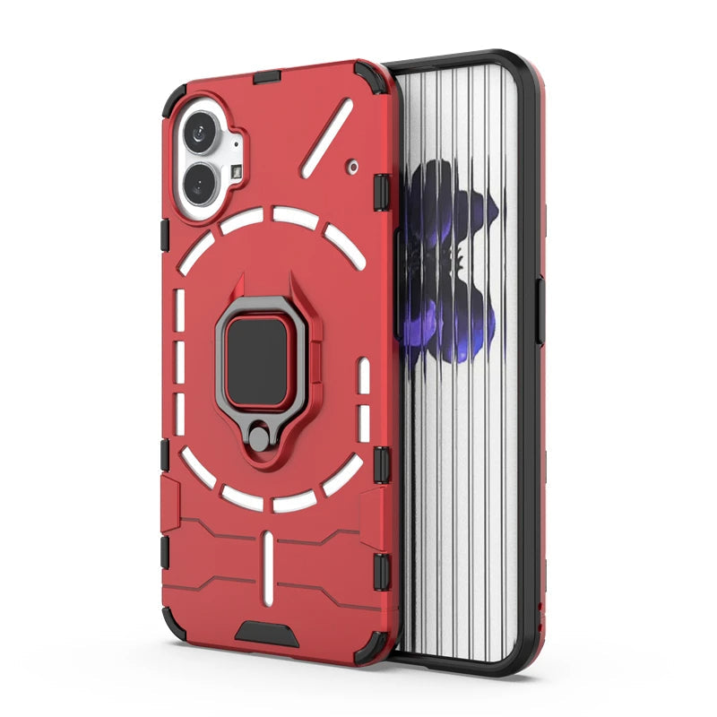 Million Cases Shock Lock Armor Magnetic Ring Holder Case - Nothing - view 3