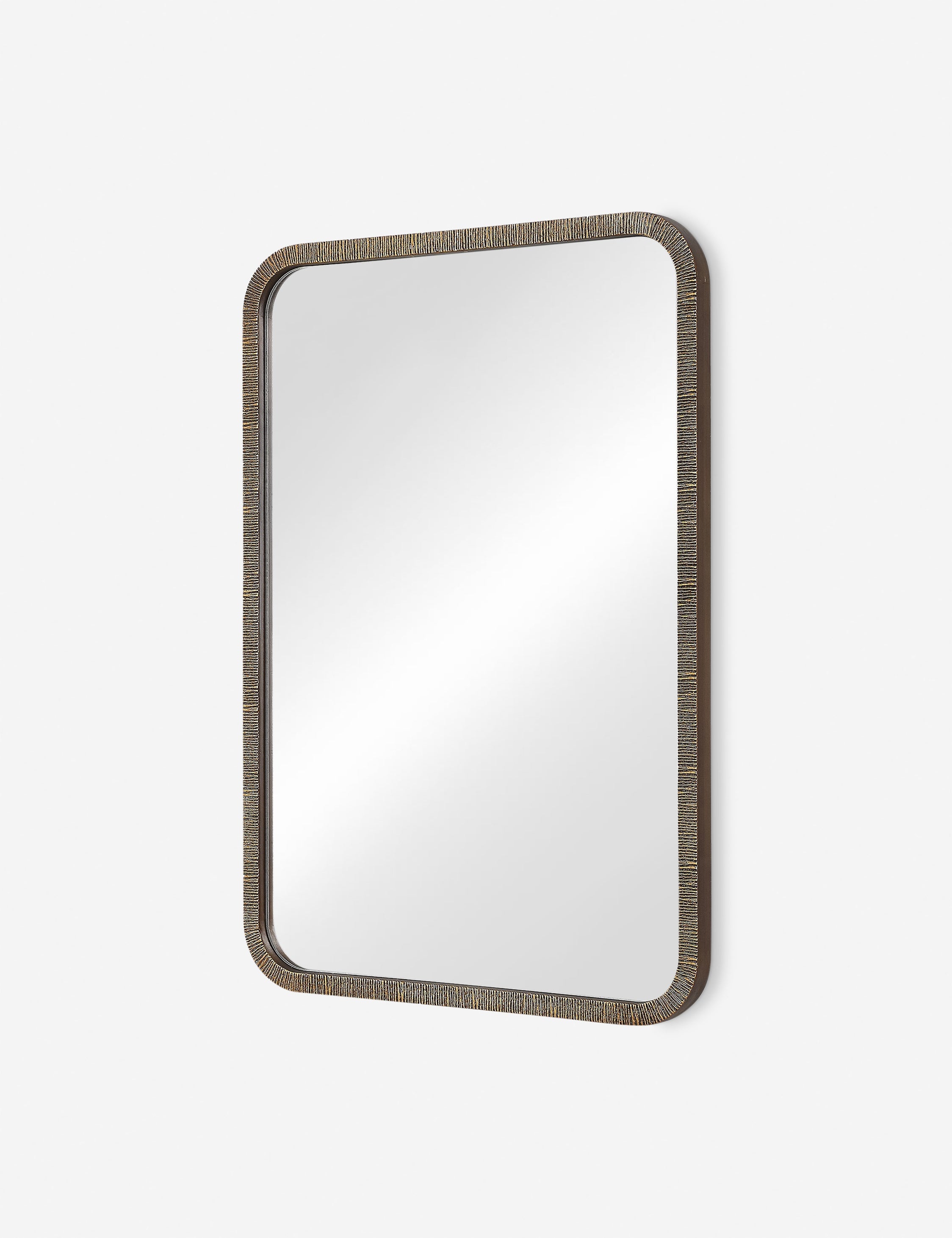 Lulu and Georgia Emley Mirror – Brass - view 3