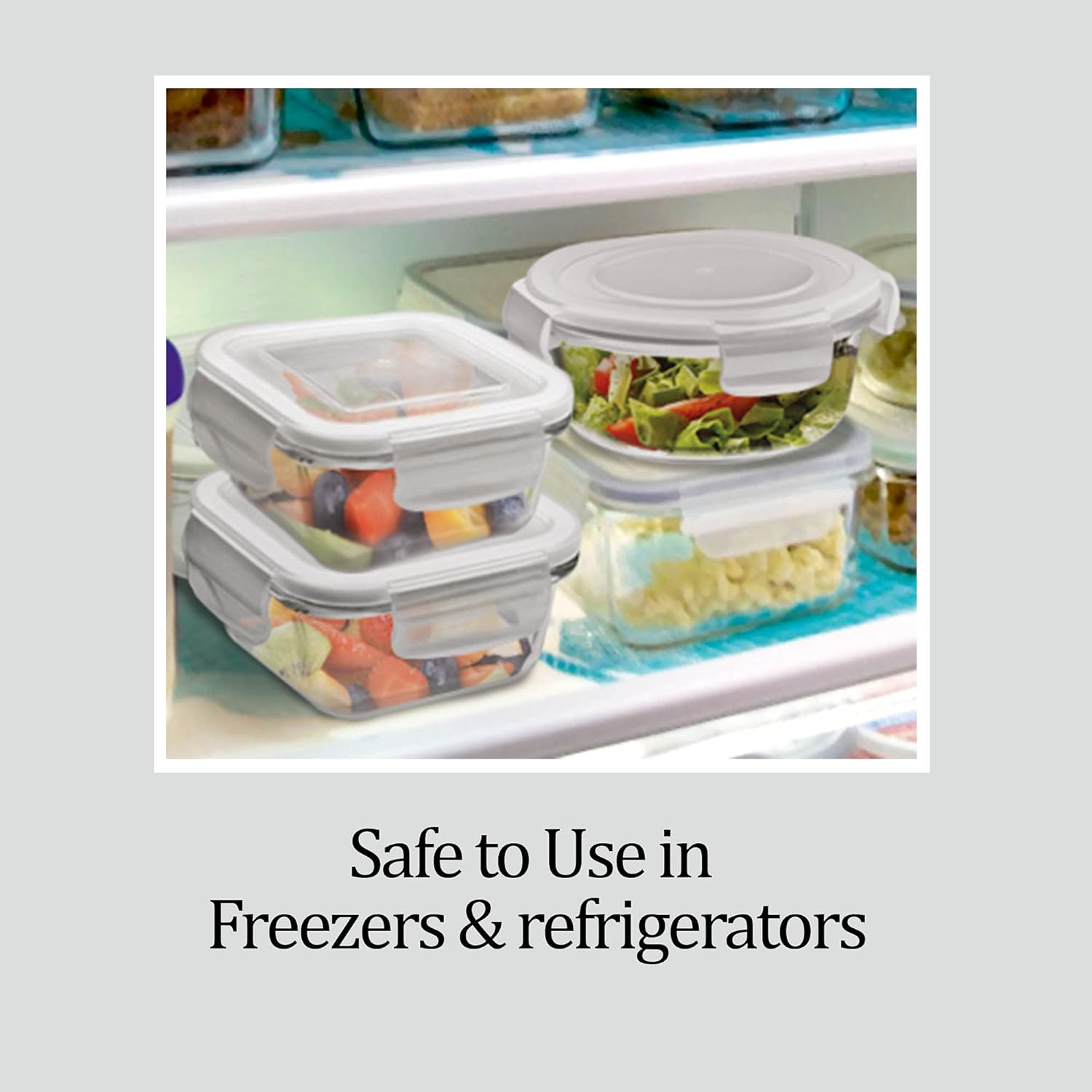 Clip Fresh Square Container (Treo by Milton) – Transparent - view 5