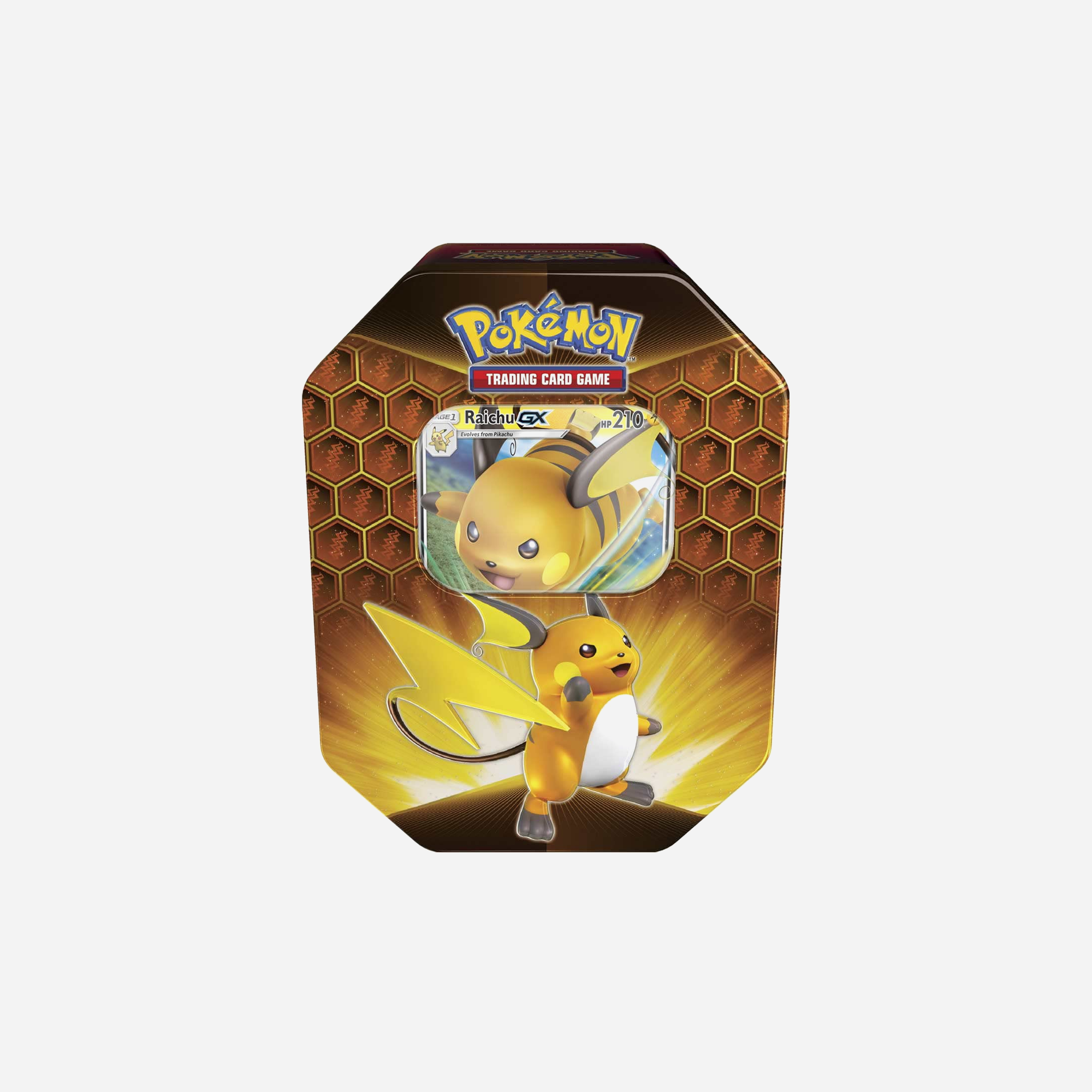 Pokémon Pokemon TCG Hidden Fates Raichu Tin
