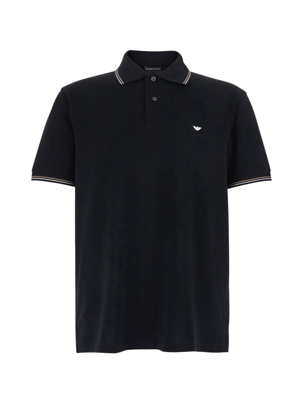 Emporio Armani Logo cotton polo shirt – 96% Cotton, 4% Elastane