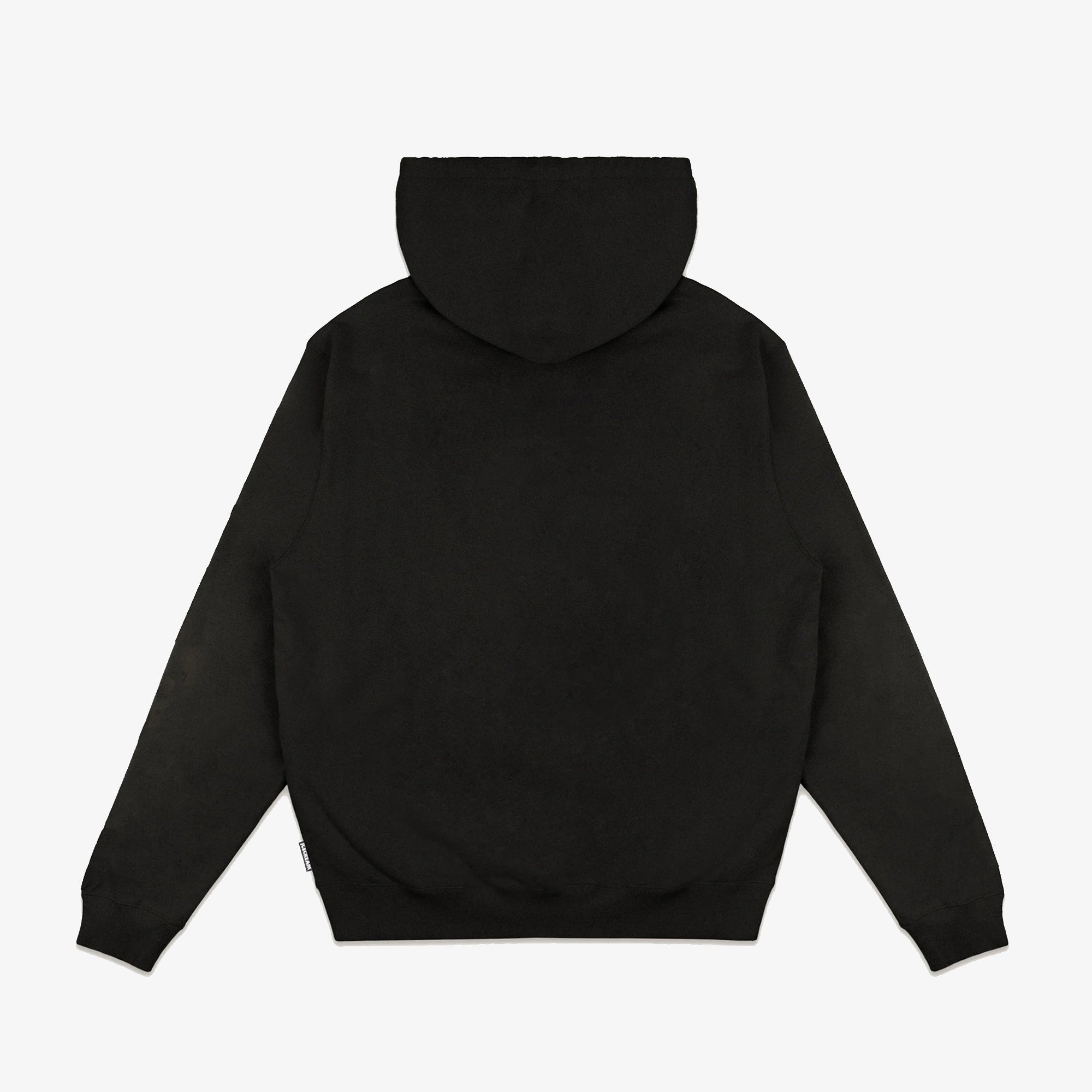 Icecream | OVERLAP HOODIE { BLACK