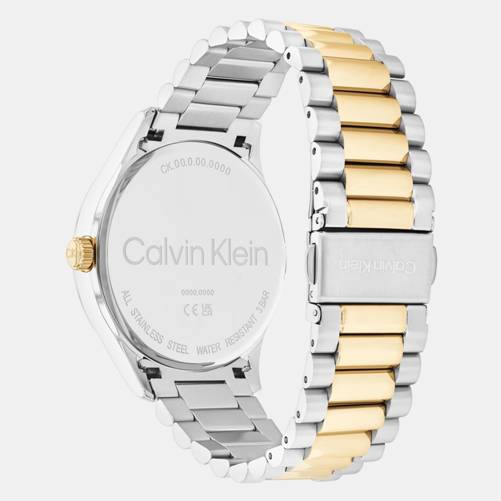 Calvin Klein Ck Iconic Men Quartz Black Dial Analog Stainless Steel Watch 25200226 - view 3