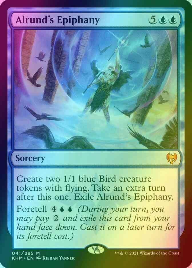 Epiphany 41 kaldheim – Magic Alrund's Epiphany [41] [Kaldheim] [Foil]