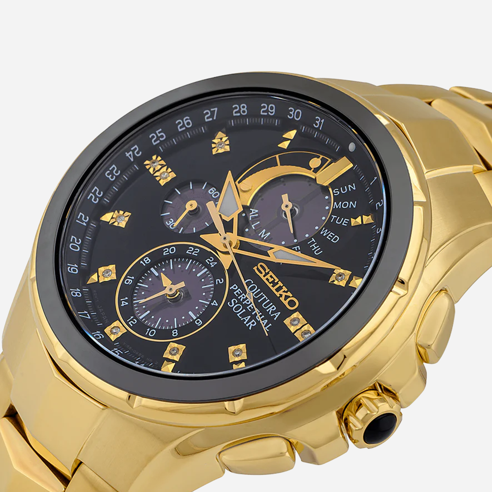 Seiko Coutura Perpetual Solar Watch - SSC572P1 Men's - view 2