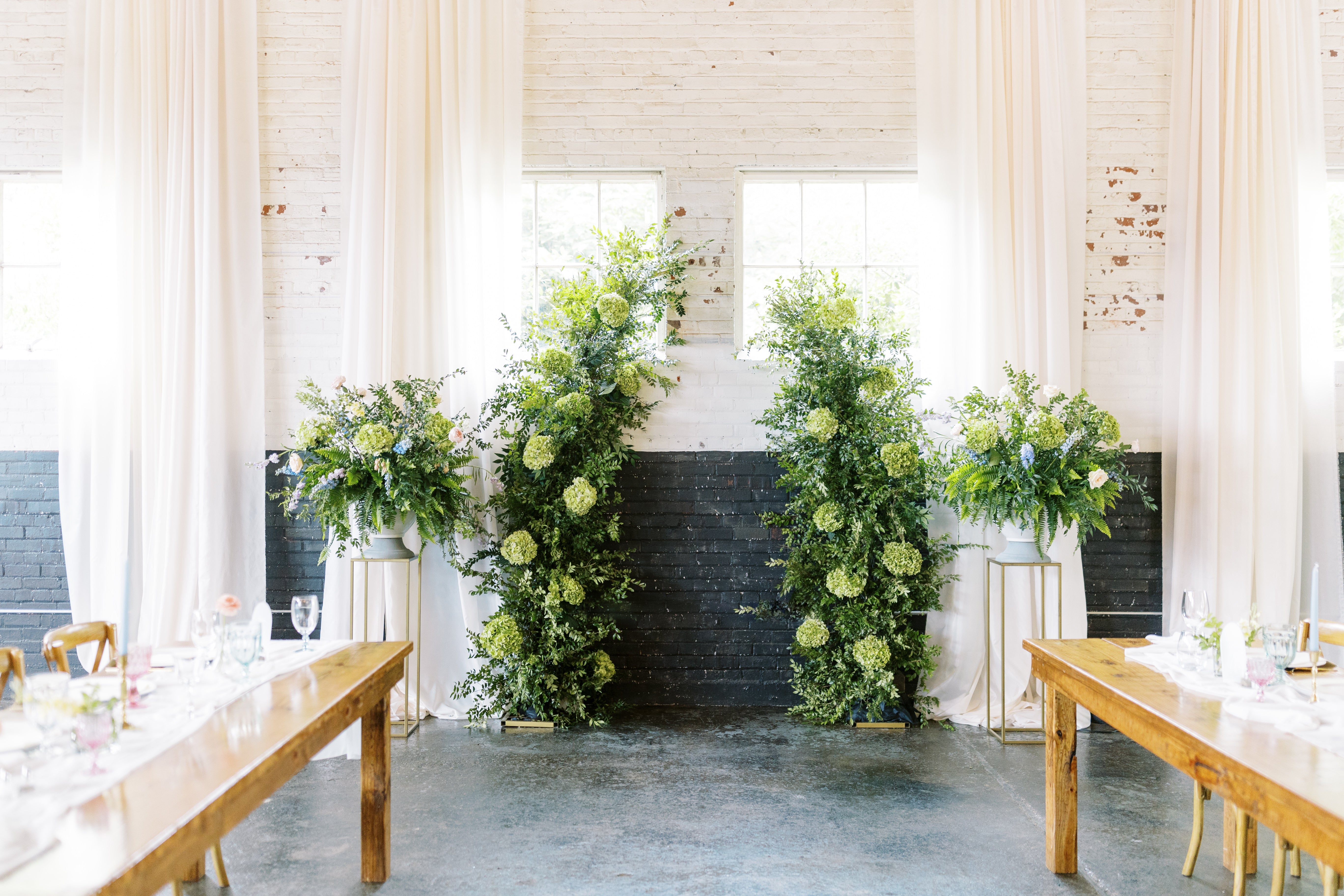 fiftyflowers.com Fairytale Pastel and Green Historic Venue Wedding - view 5