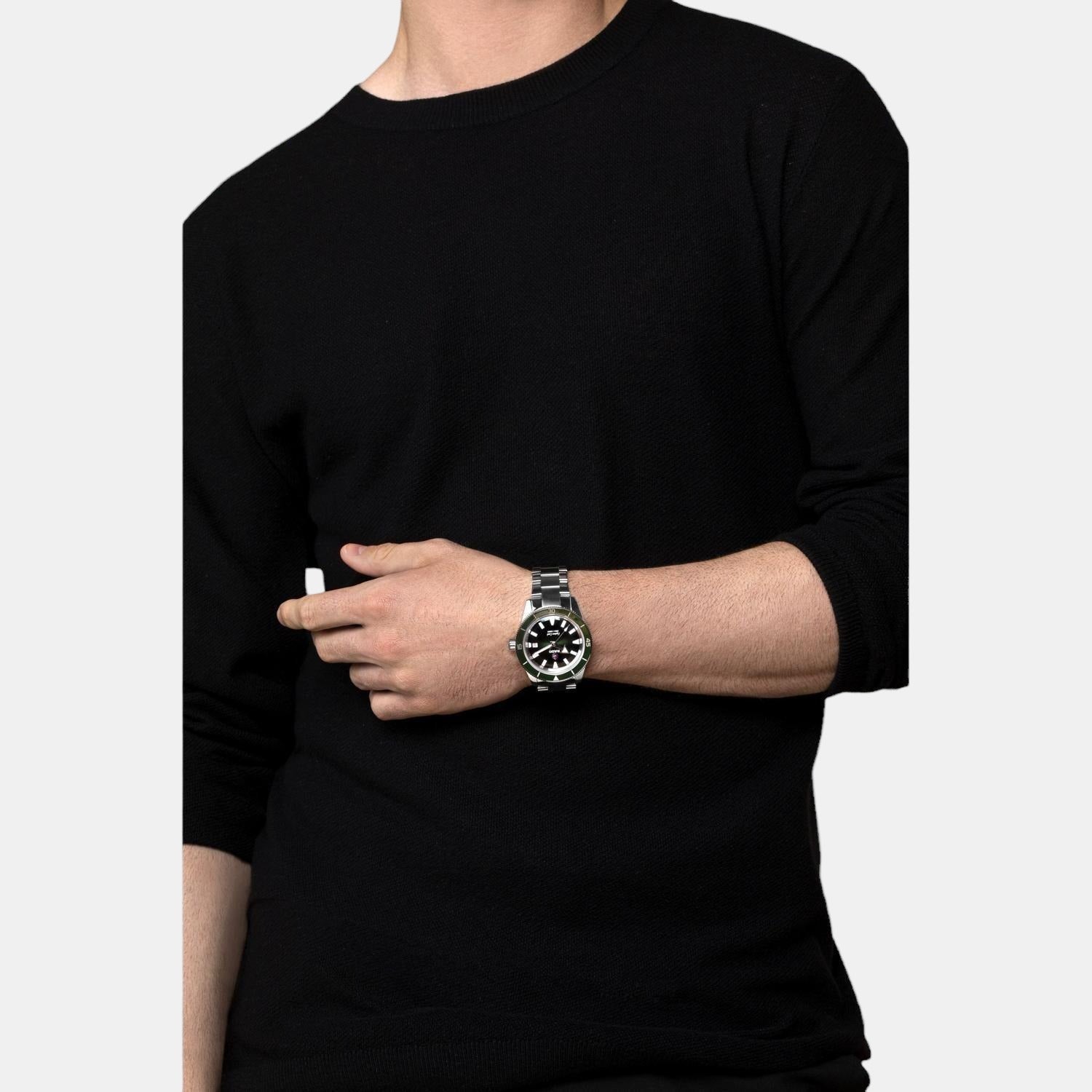 Rado Captain Cook Men Automatic Green Dial Analog Stainless Steel Watch R32105313 - view 4