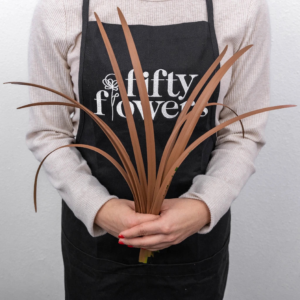 FiftyFlowers Mocha Mousse Lily Grass Greenery