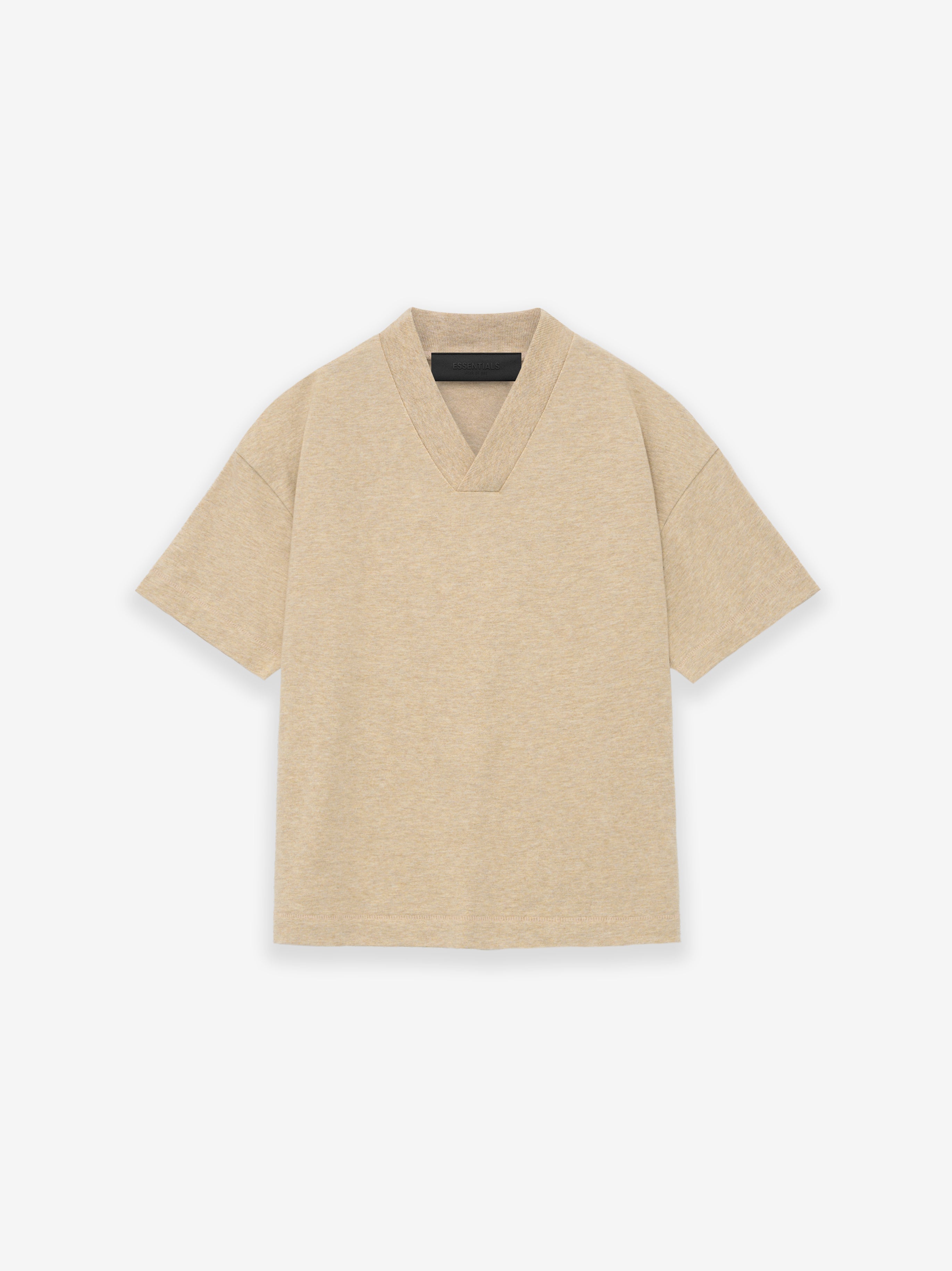 Kids v-neck – Kids Essentials V-Neck – Gold Heather