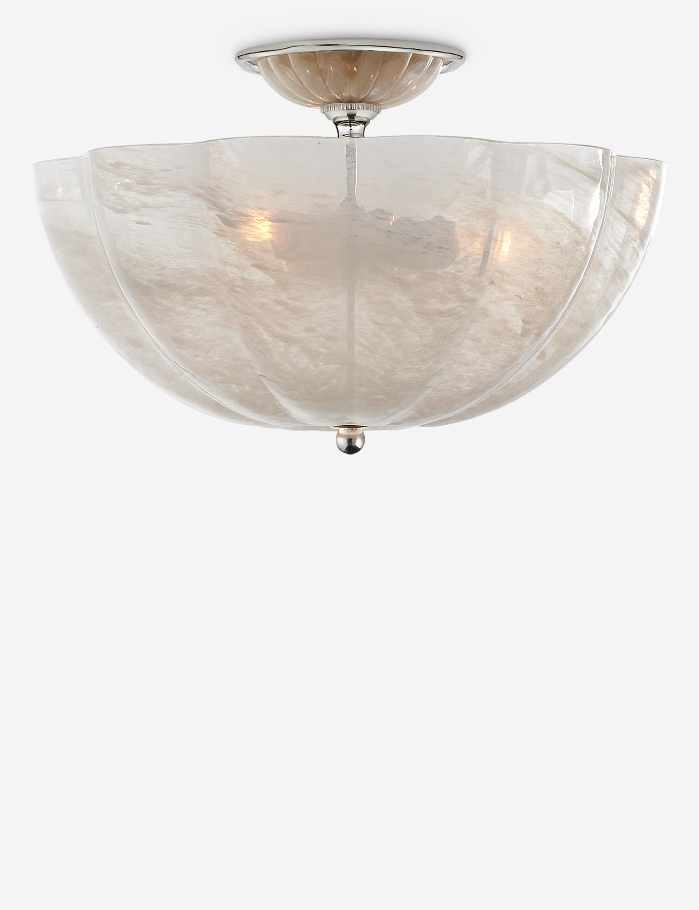 Lulu and Georgia Rosehill Semi-Flush Mount Light by AERIN - view 2