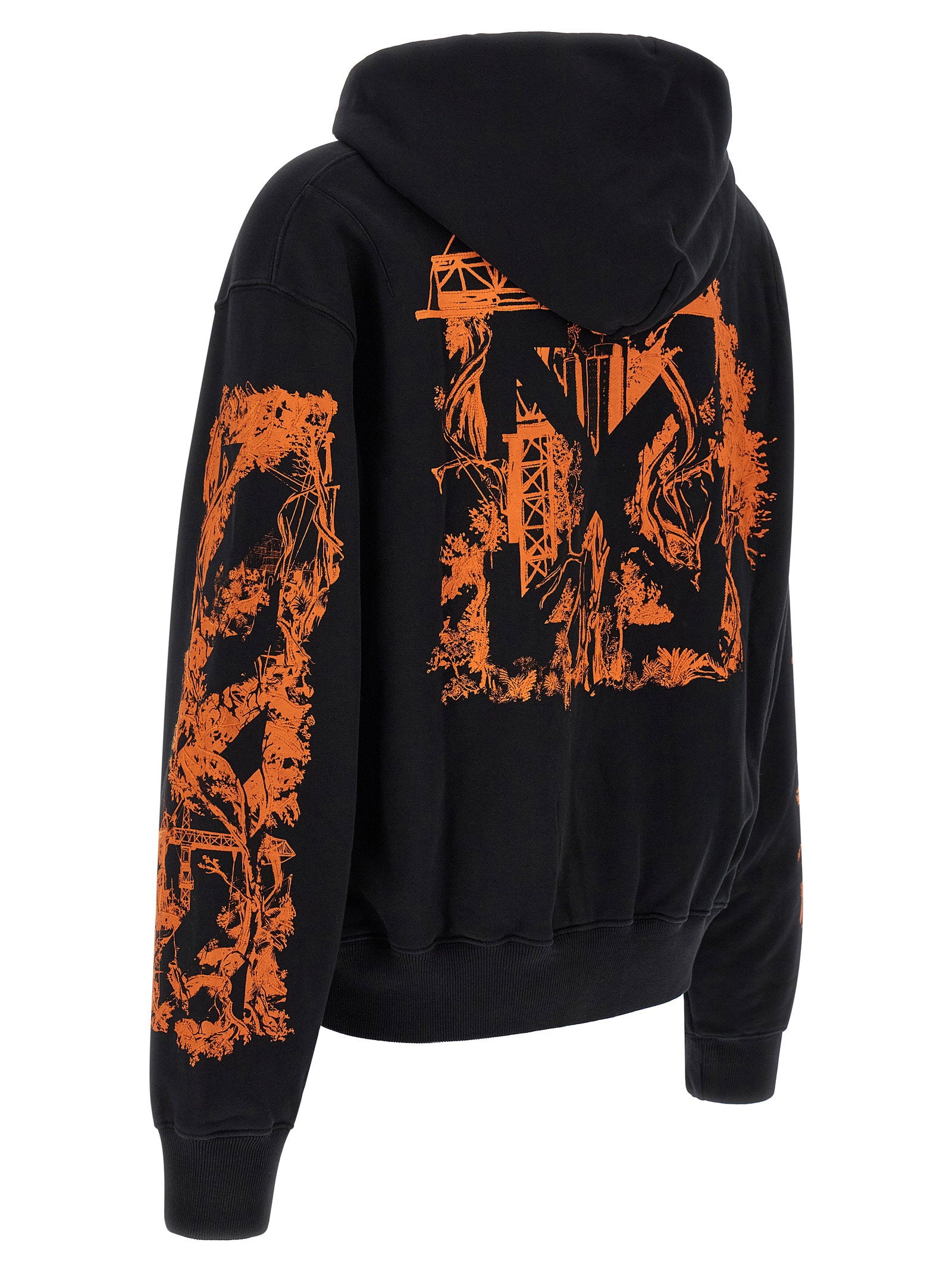 Off White City Nature Hoodie – 100% cotton - view 3