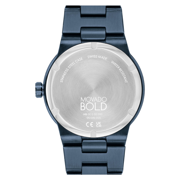 Movado Bold Fusion Blue Dial Men 42.3mm - view 2