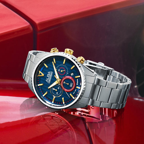Alba Signa Blue Dial Men 43mm AT3H97X1 - view 3