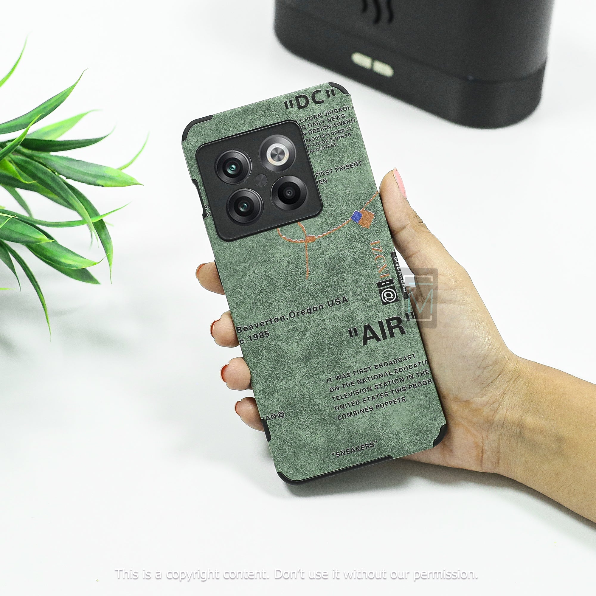 OnePlus 10T Sneaker Label Leather Edge Case - view 7