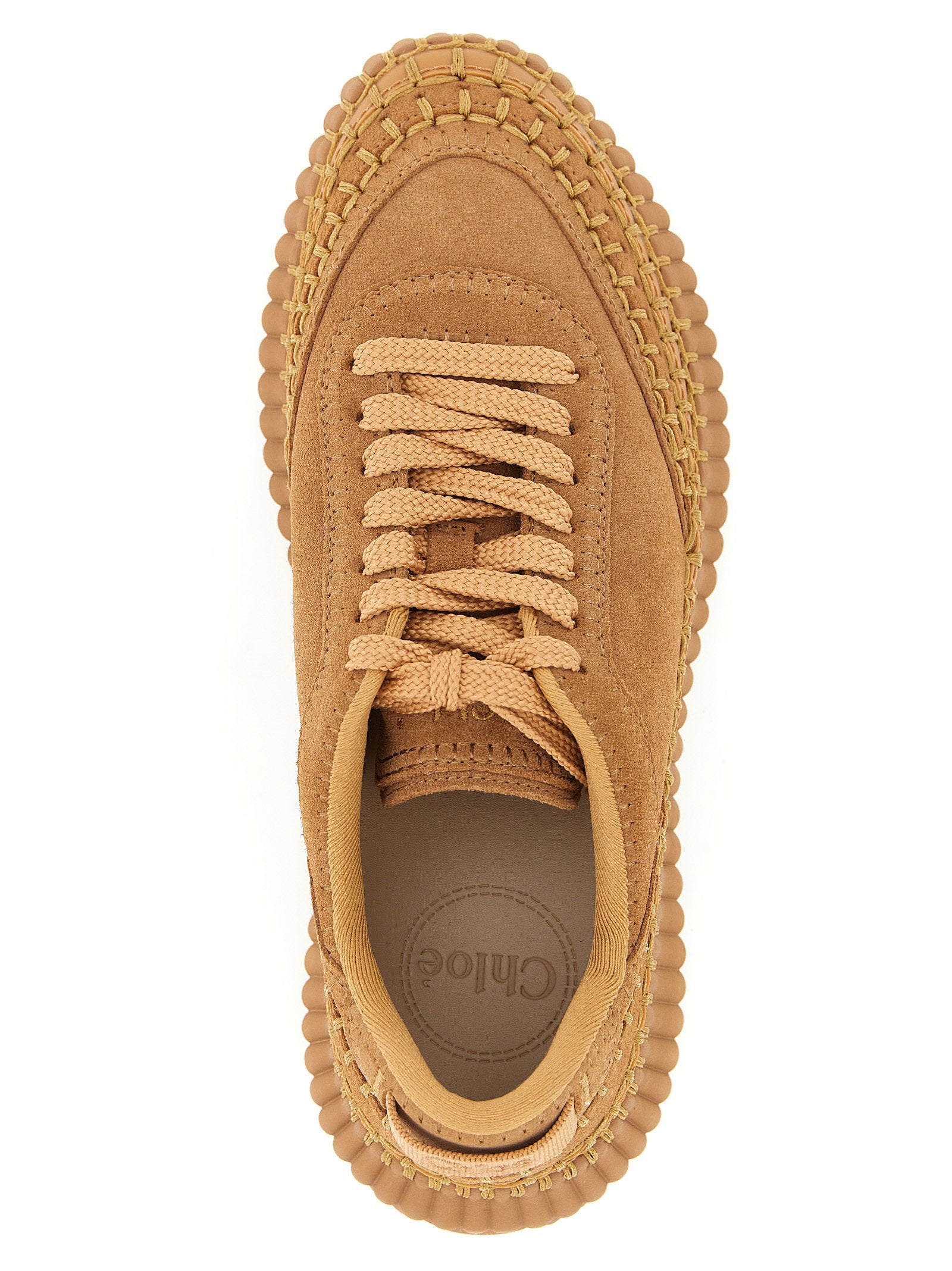 Chloé Nama Wedge Sneakers - view 4