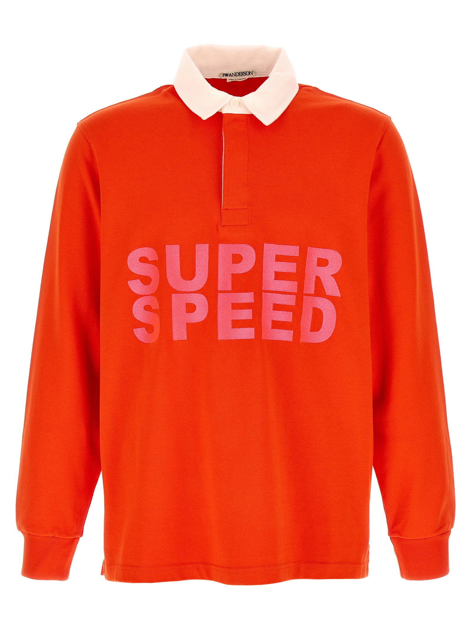 J.w.anderson Super Speed Polo Shirt – 100% cotton