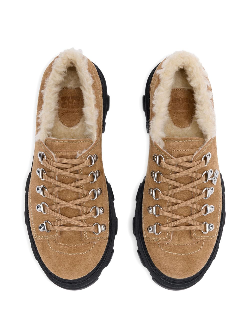 Ganni Cleated Derbies - view 2