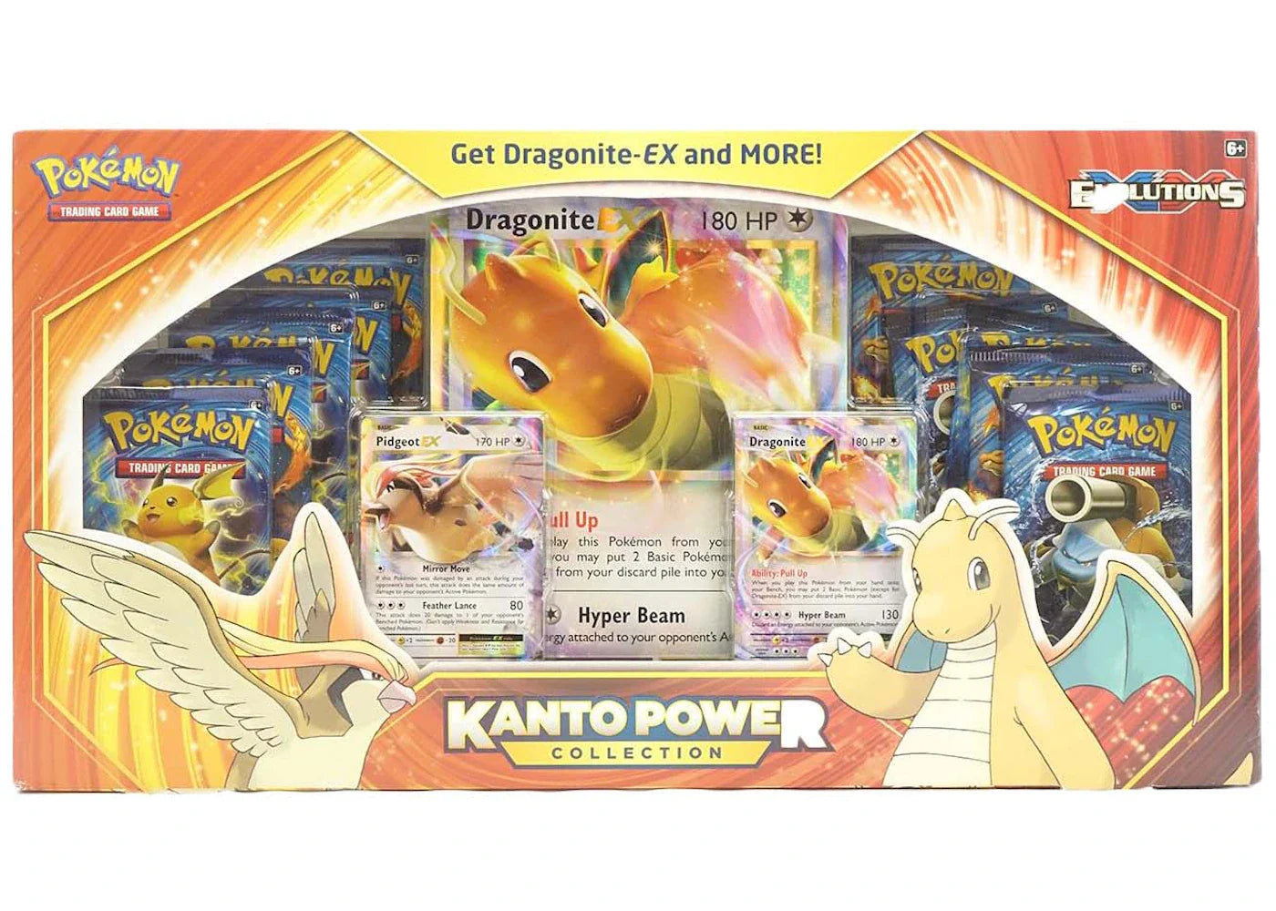 Pokémon 2020 Pokemon TCG XY Evolutions Kanto Power Collection Dragonite-EX