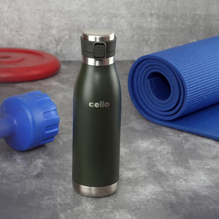 Cello Duro Jet Flask, Vacusteel Water Bottle