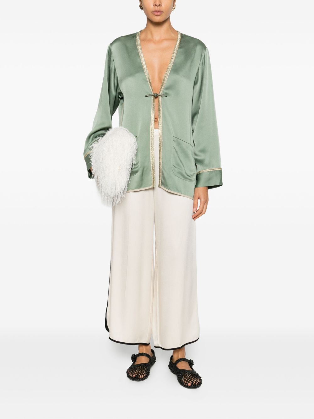 Forte Forte Kimono jacket – 74% Acrylic 26% Viscose - view 5