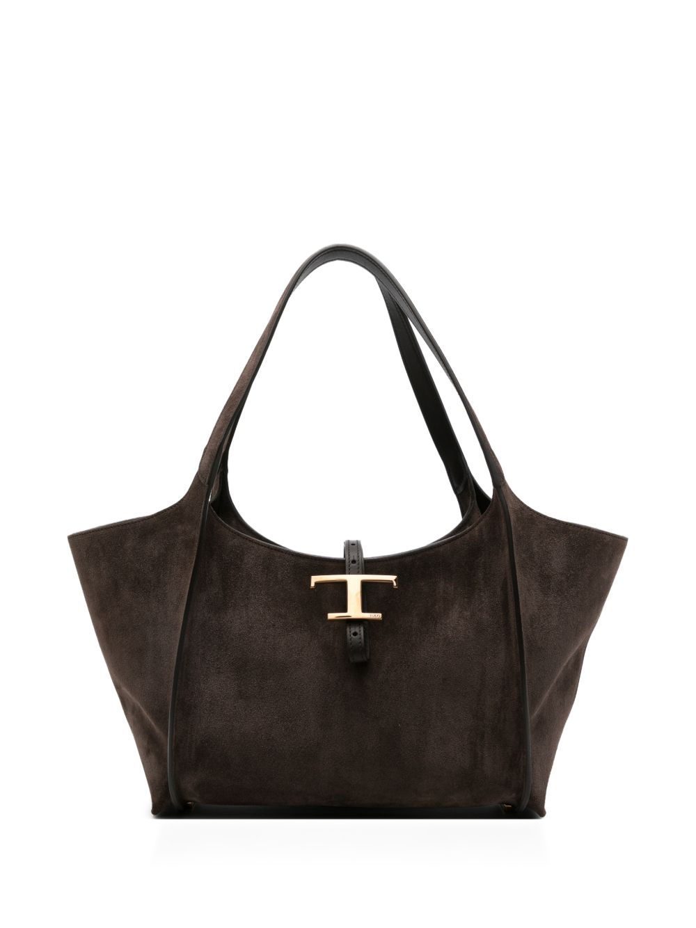 Tod's T Timeless Small Shoulder Bag – Outer: Calf Suede 100%