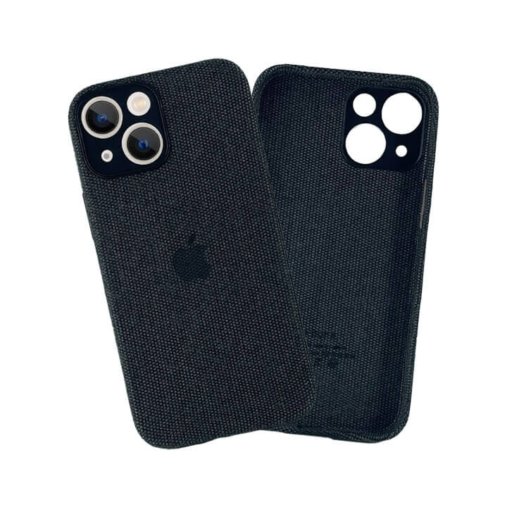 KShop iPhone 13 Fabric Case - Black - view 2