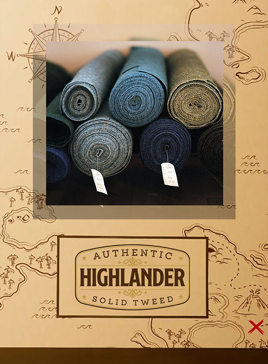 StudioSuits Highlander Sangria Hunter Style Tweed Jacket - view 6