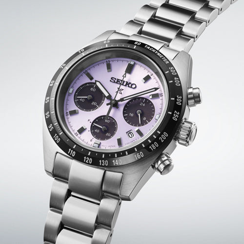 Seiko Prospex Prospex Speedtimer 2025 Tokyo World Athletics Championships Limited Edition Purple Dial Men 39mm SSC955P1 - view 2