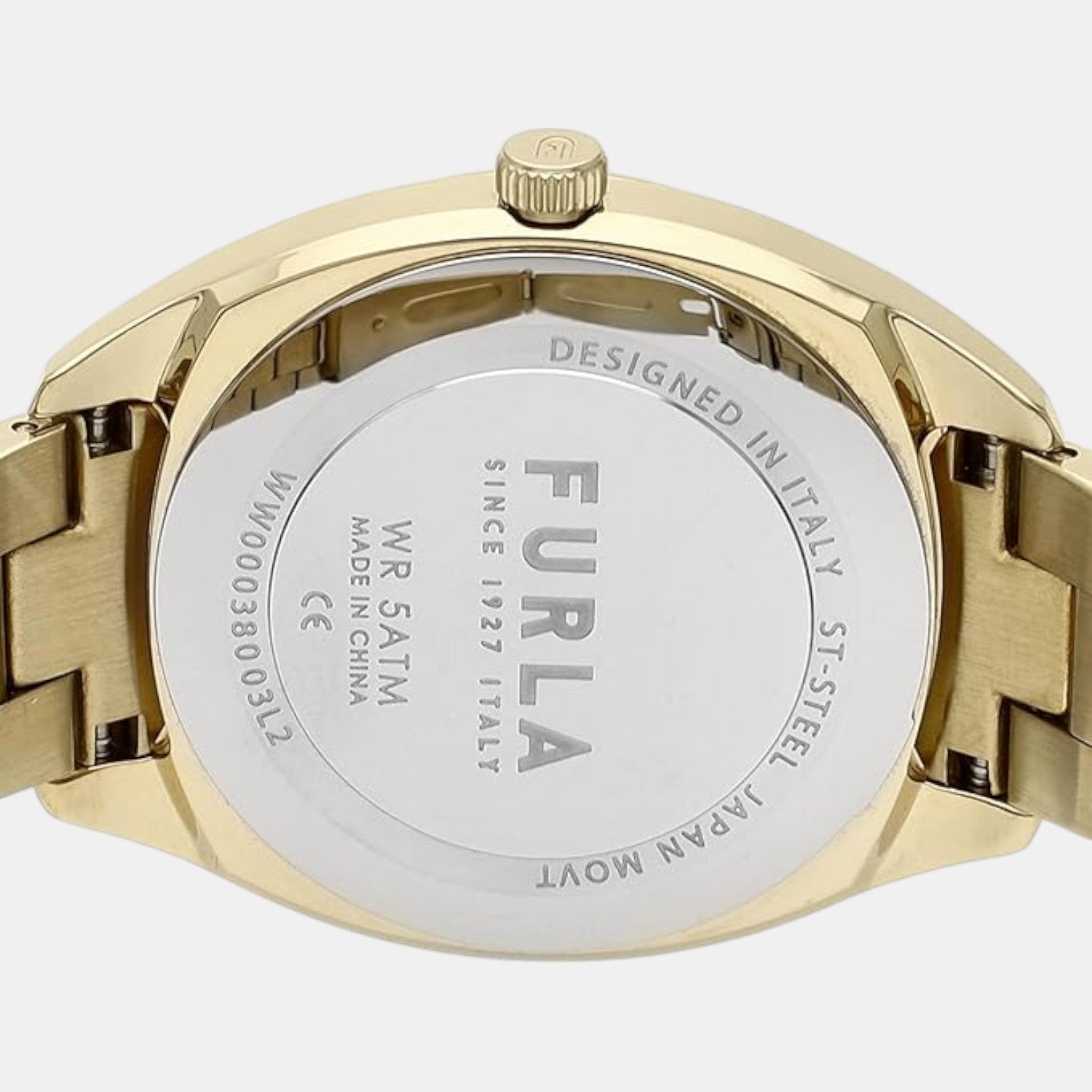 Furla Athleisure Women Quartz Champagne Dial Analog Stainless Steel Watch WW00038003L2 - view 4
