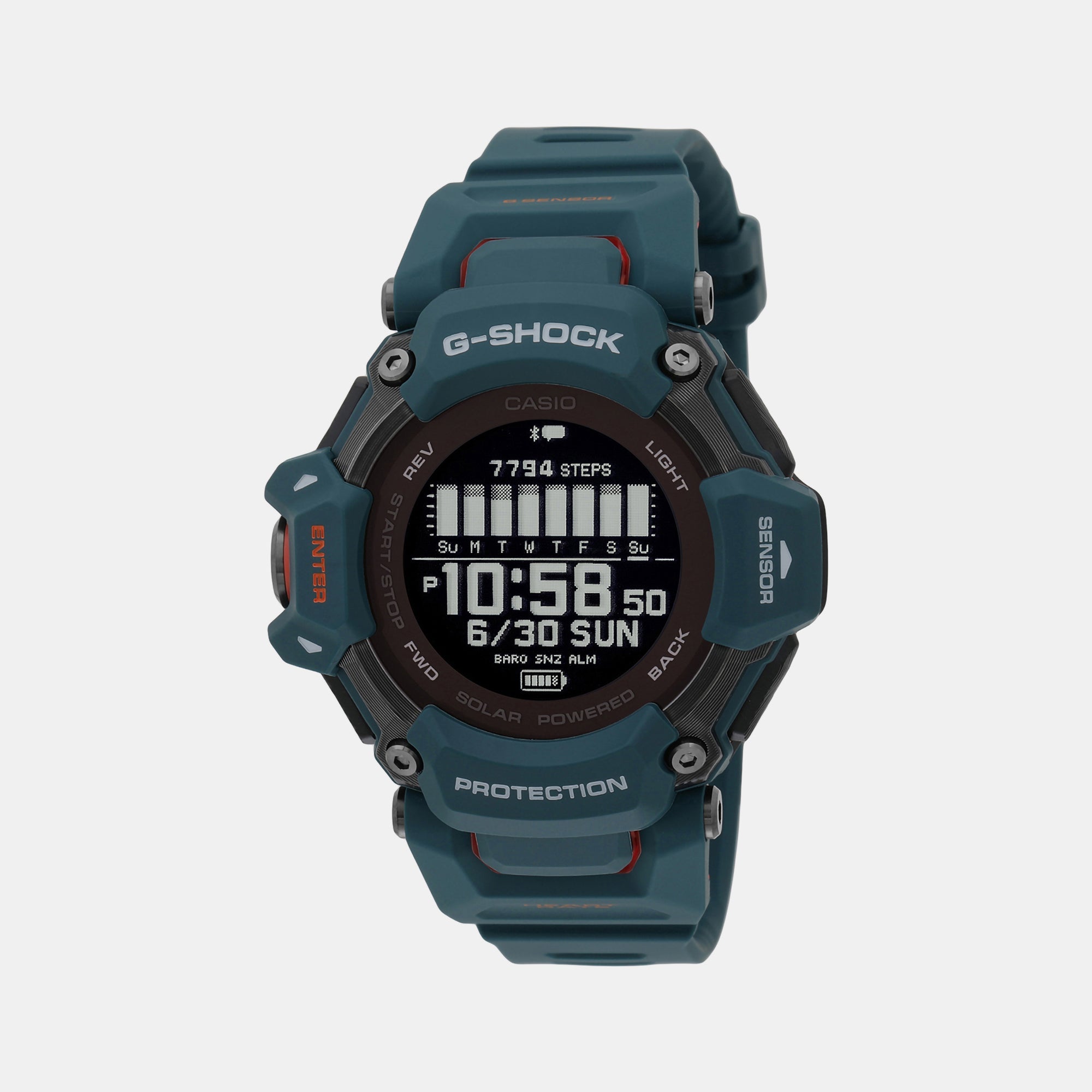 Casio G-Shock Men Quartz Black Dial Digital Resin Watch G1383