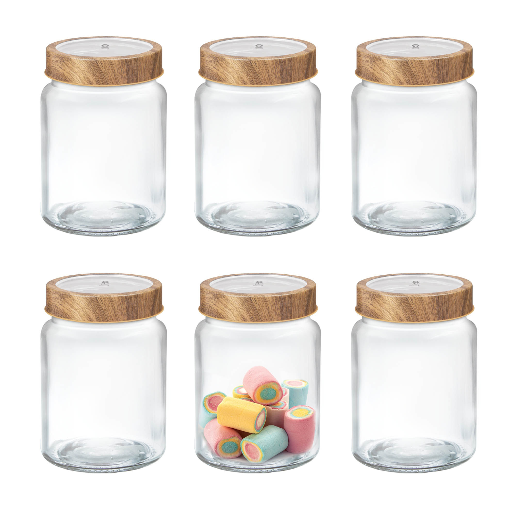 Woody Radius Jar (Treo by Milton) – Transparent