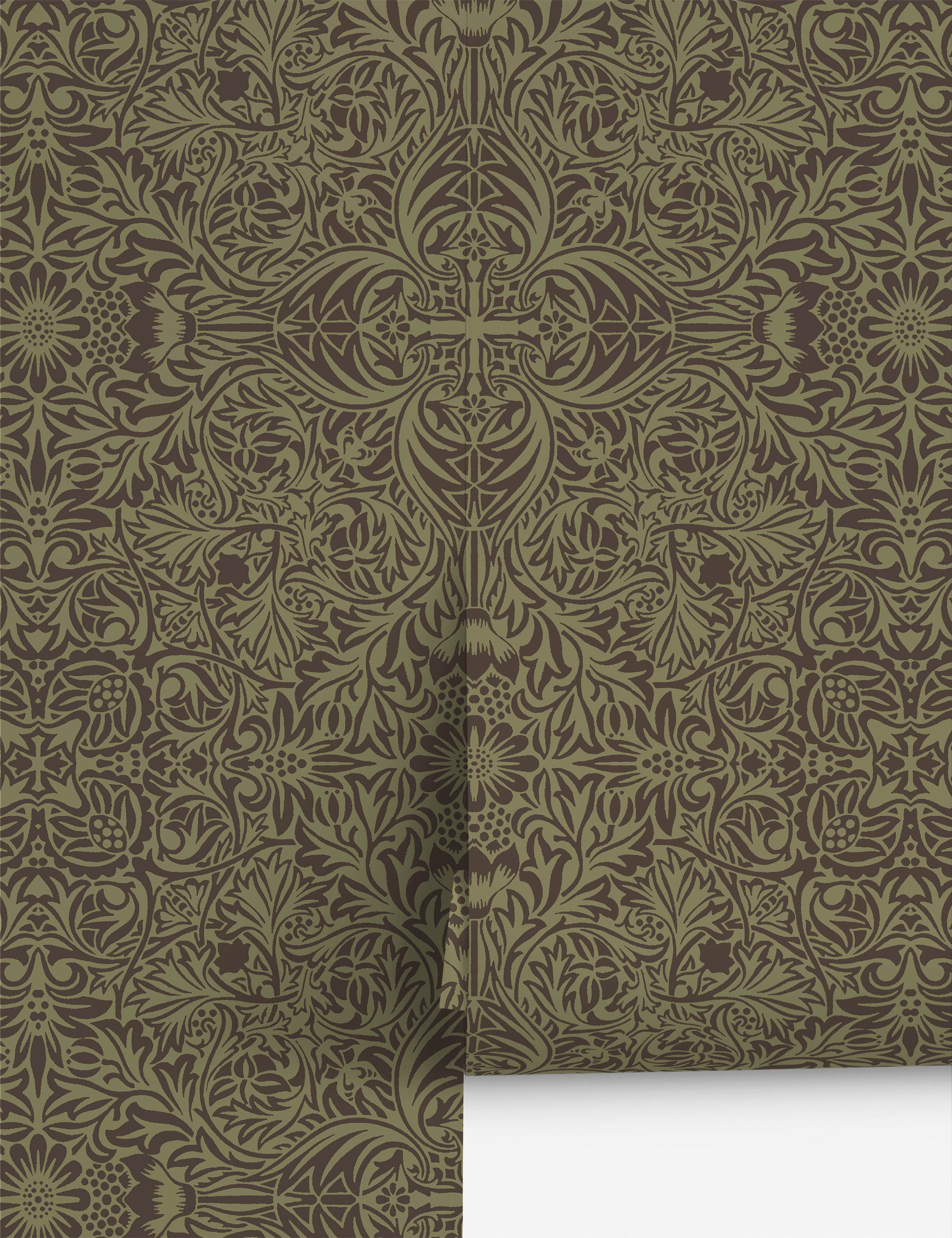 Lulu and Georgia Ceiling Wallpaper by Morris & Co. - view 4