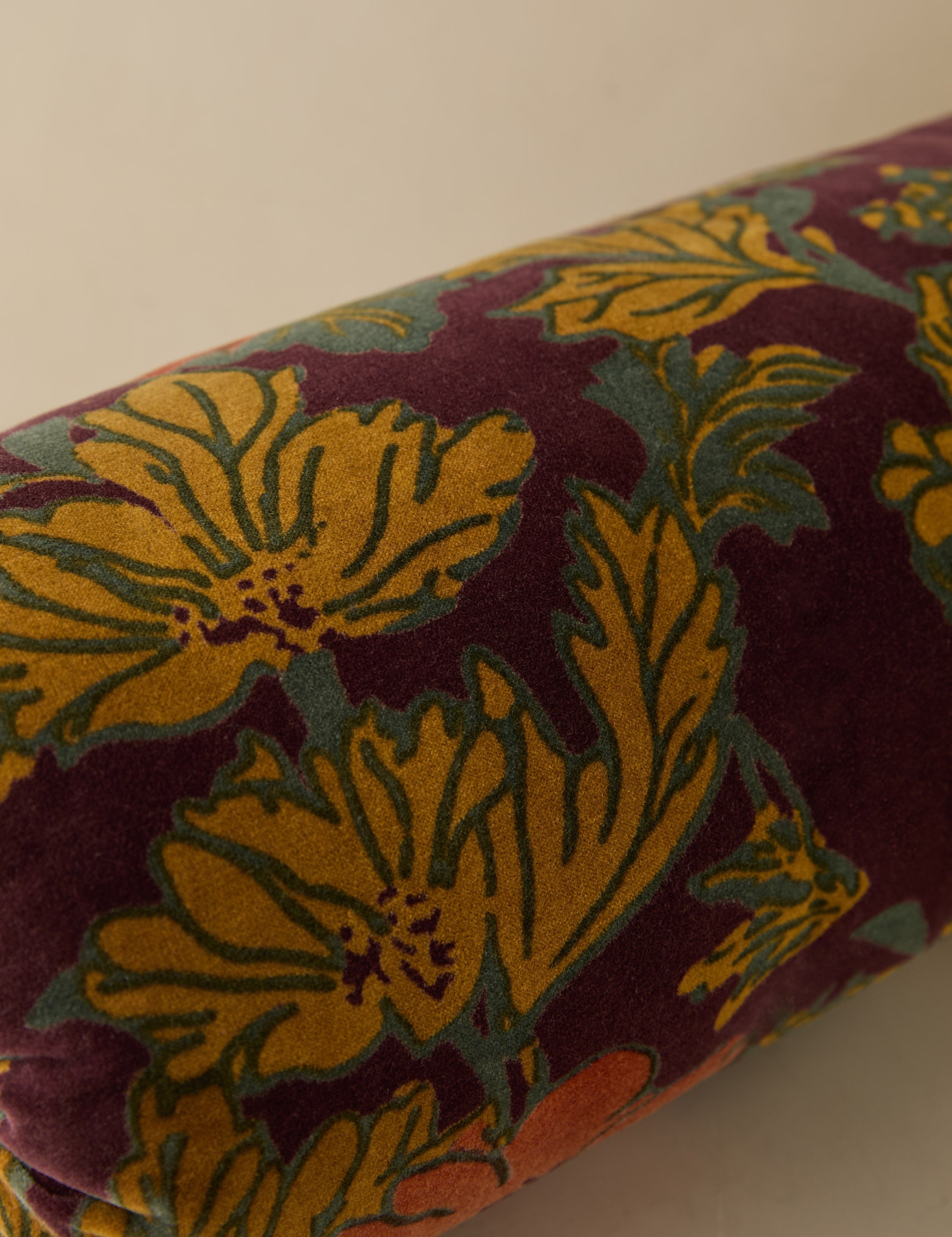 Lulu and Georgia Agnetha Velvet Pillow – Boysenberry - view 10